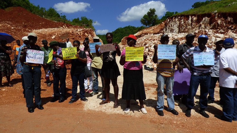 Reprisals against land and environmental defenders in the Caribbean are strongly linked to the mining sector