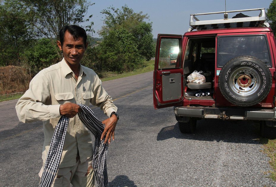 Chut Wutty, a prominent Cambodian anti-logging activist, in February, 2012