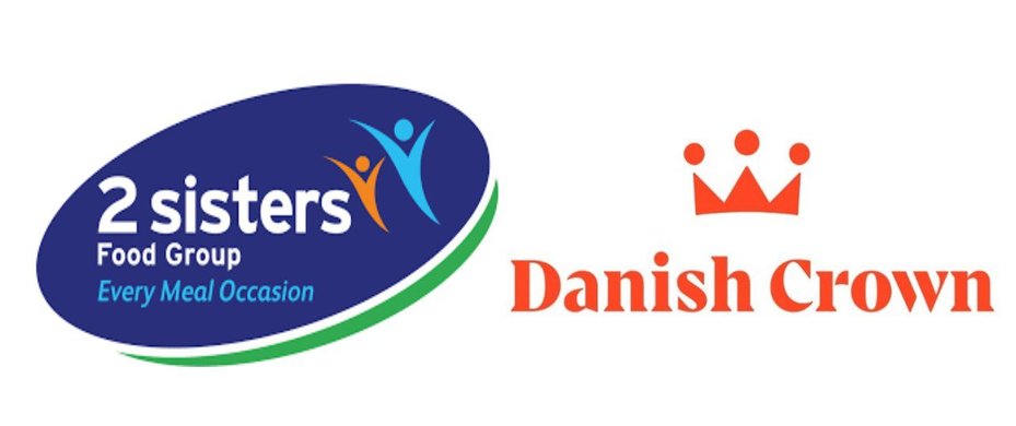 Companies 2Sister and Danish Crown logo montage