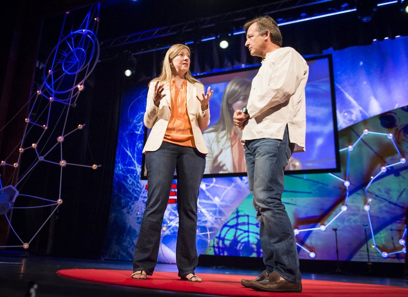 Charmian Gooch speaking at TED14