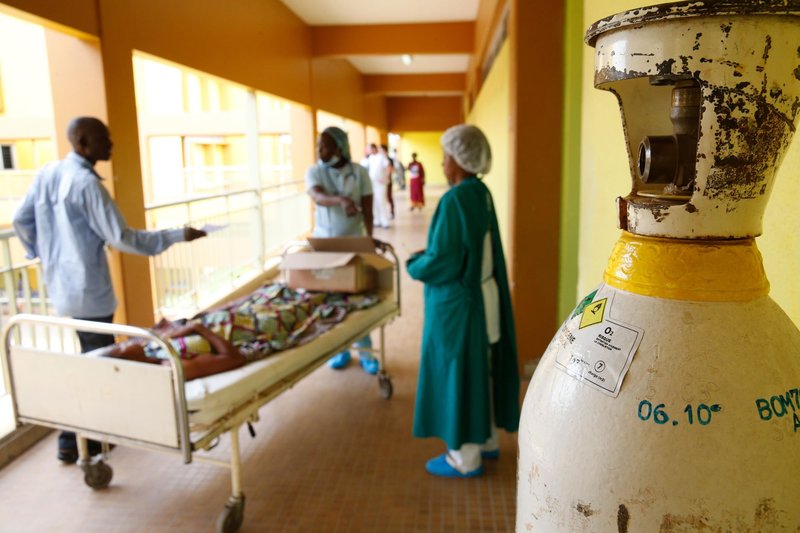 A hospital in Brazzaville