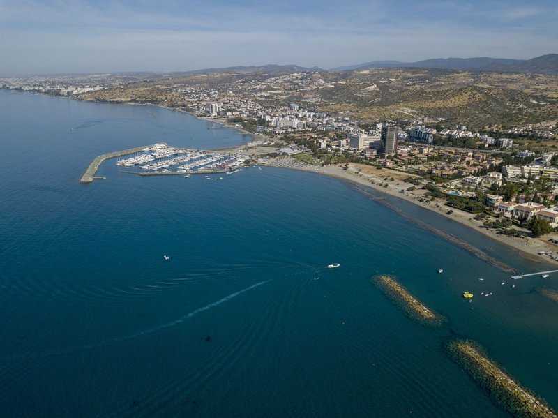 View of Limassol in Cyprus.