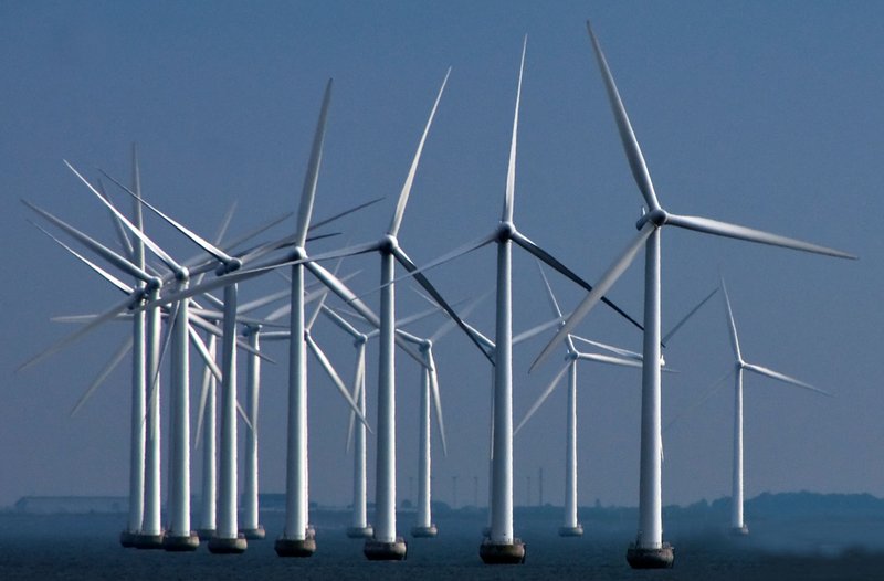 Wind turbines often rely on permanent magnets containing heavy rare earths