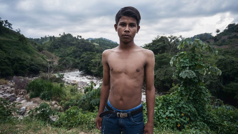 Alan García, land and environmental defender from Rio Blanco, Honduras.