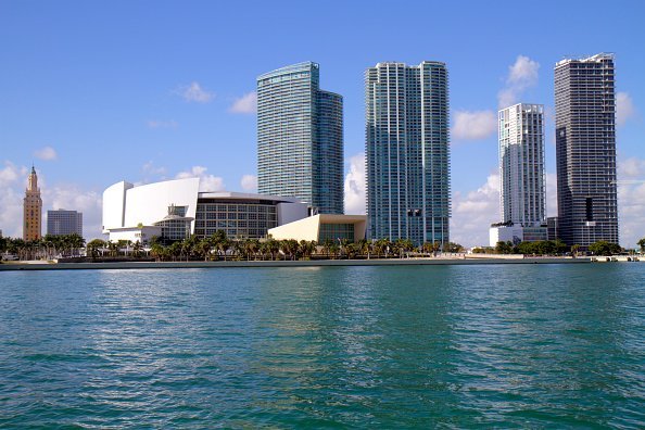 Biscayne Boulevard in Miami