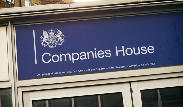 companies house logo on building