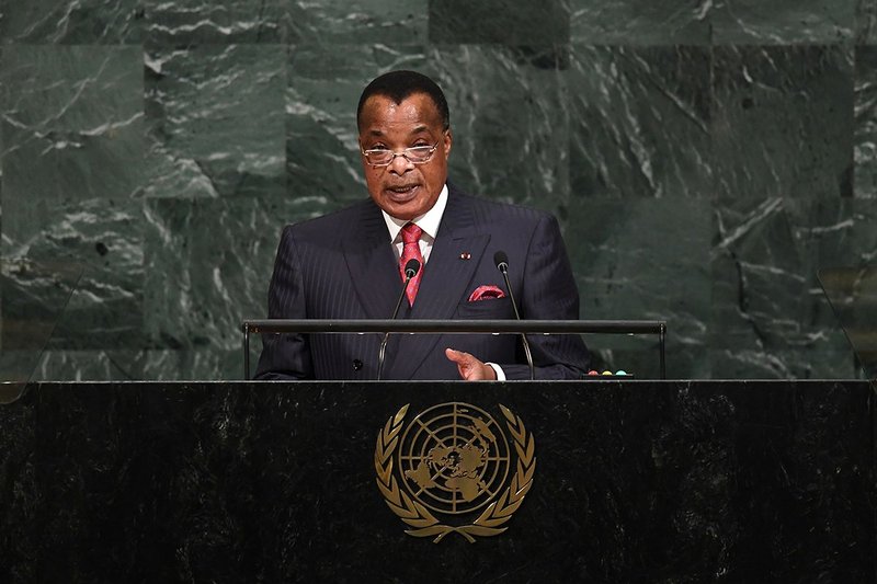 Congo Basin President Denis Sassou Nguesso addresses 72nd Session of UNGA