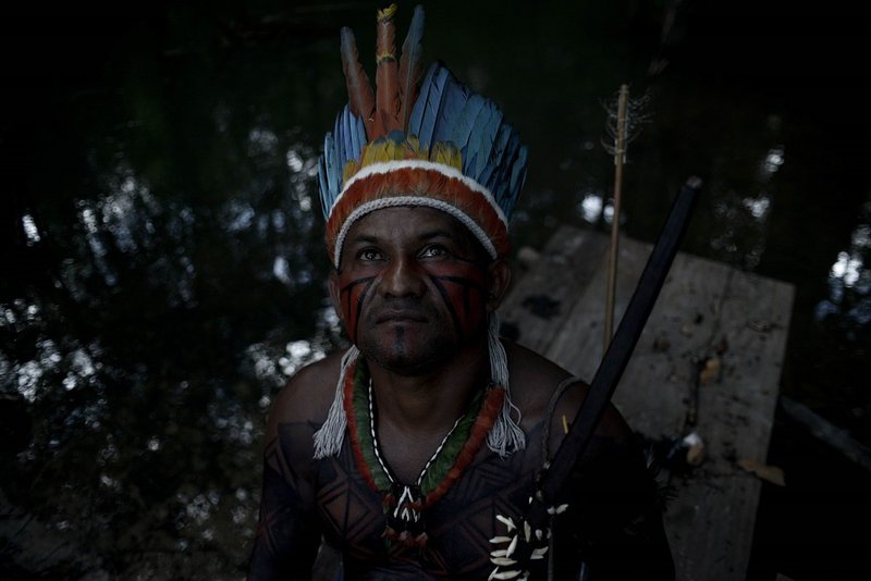 Edvaldo Santos de Souza, Turiuara Indigenous leader.