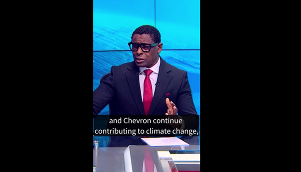 David Harewood appears in spoof TV forecast