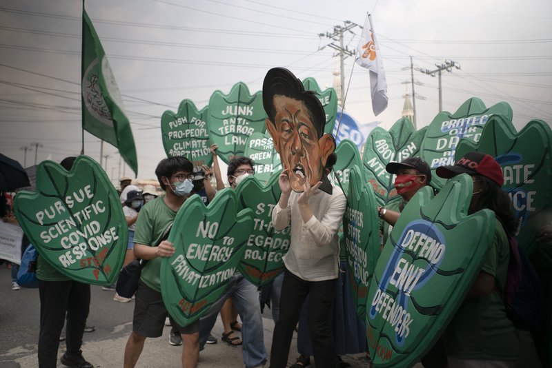 July 25, 2022 | Day of Philippine President Ferdinand Marcos Jr.’s State of the Nation Address - - Members of the Kalikasan People's Network for the Environment (Kalikasan PNE) join the protests demanding action for climate justice.