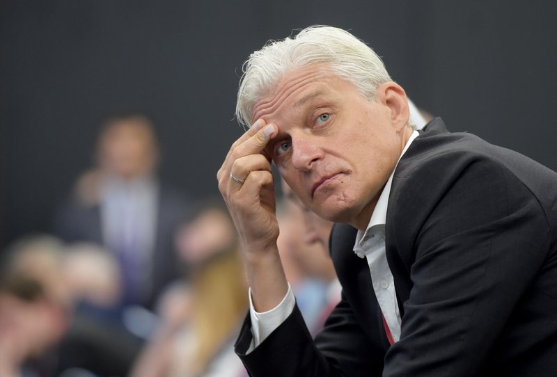 Oleg Tinkov attends the St Petersburg International Economic Forum