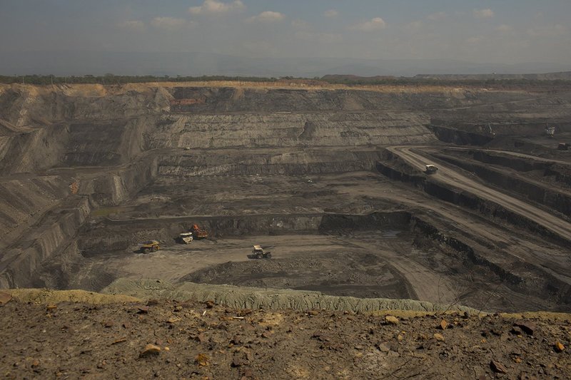 Image of Cerrejón Coal Mine in Barrancas, La Guajira, Colombia, in 2019