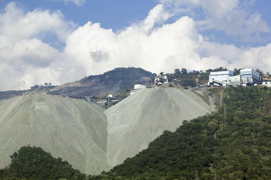 Pena Colorado iron ore mine, Mexico.