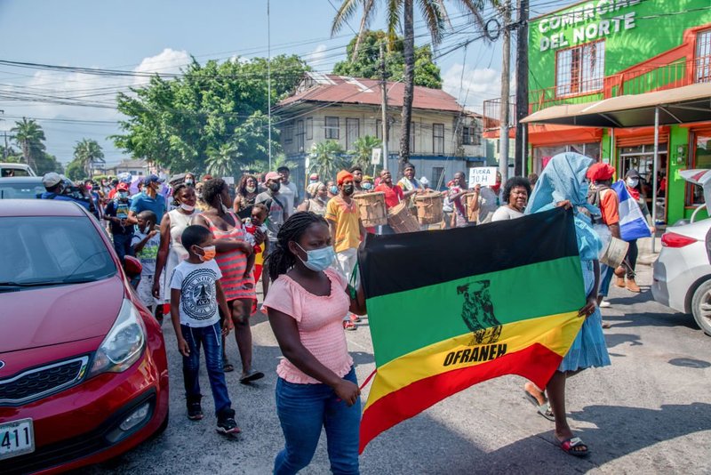 OFRANEH protestors, Honduras