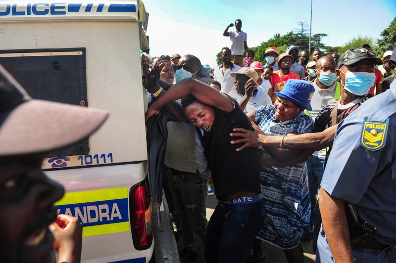 Clashes as members of Operation Dudula protest migrants in Johannesburg