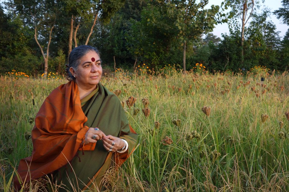 Influential scientist, activist and author Dr Vandana Shiva