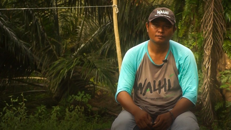 Franz Hemsi, farmer and land defender in Central Sulawesi, Indonesia.