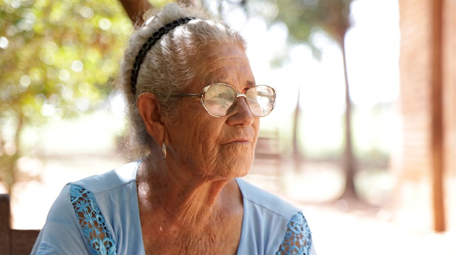 Hermenegilda Cáceres, mother of Rubéen Portillo