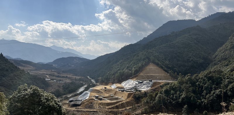 Mountains across Kachin bear the scars of rare earth mining