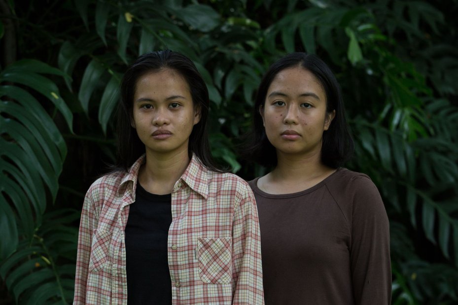 Jonila Castro, 21 (left), and Jhed Tamano, 22 (right)