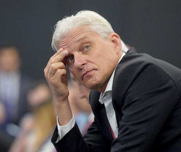 russian billionaire Oleg Tinkov attends the St Petersburg International Economic Forum