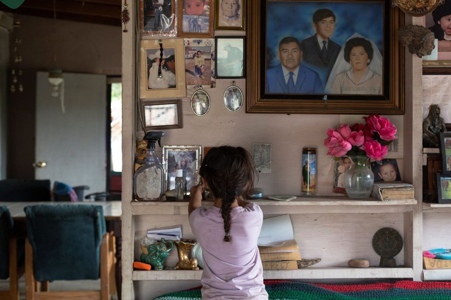 Óscar Eyraud Adams is remembered by his family at a ranch in Juntas de Nejí, Baja California, Mexico