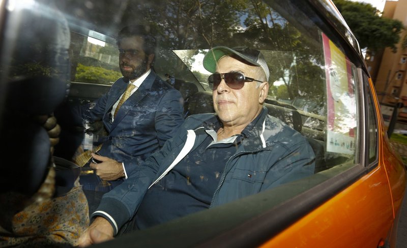 Paulo Roberto Costa in car