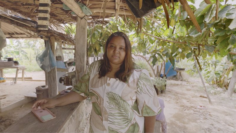 Polliane Barbosa Santos Reis, still from Landless film