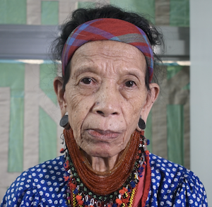 Bai Bibyaon Ligkayan Bigkay, leader in the indigenous Talaingod-Monobo community, Philippines