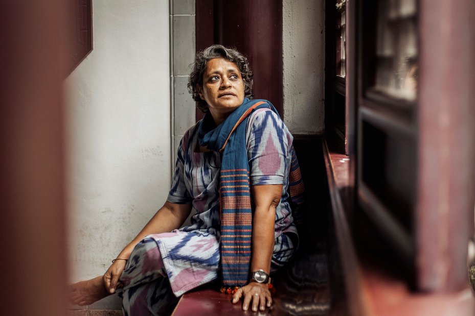portrait of Sharanya, defender from India that has faced digital threats