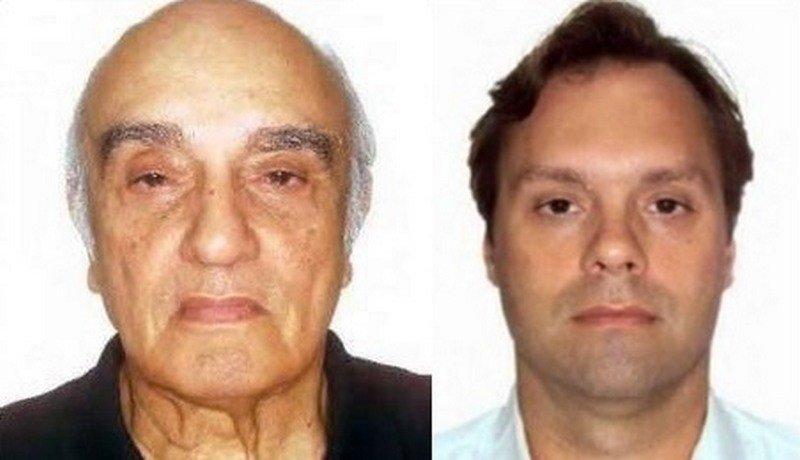 Jorge Luz and his son Bruno mugshot