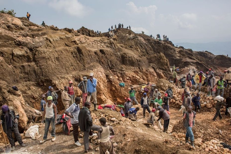 Mine in the Democratic Republic of Congo