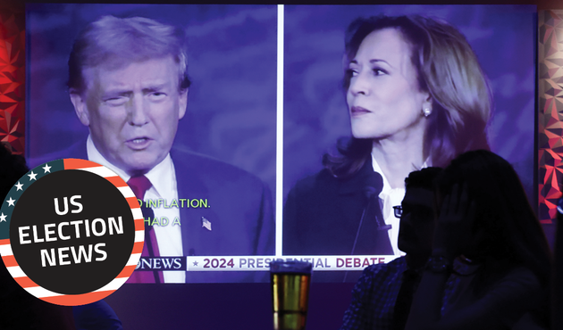 Kamala Harris and Donald Trump are facing off in a tight US presidential race