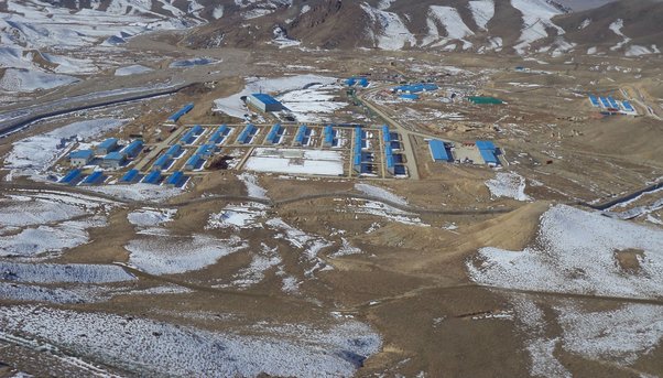 aerial view of aynak