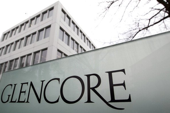 glencore logo on building