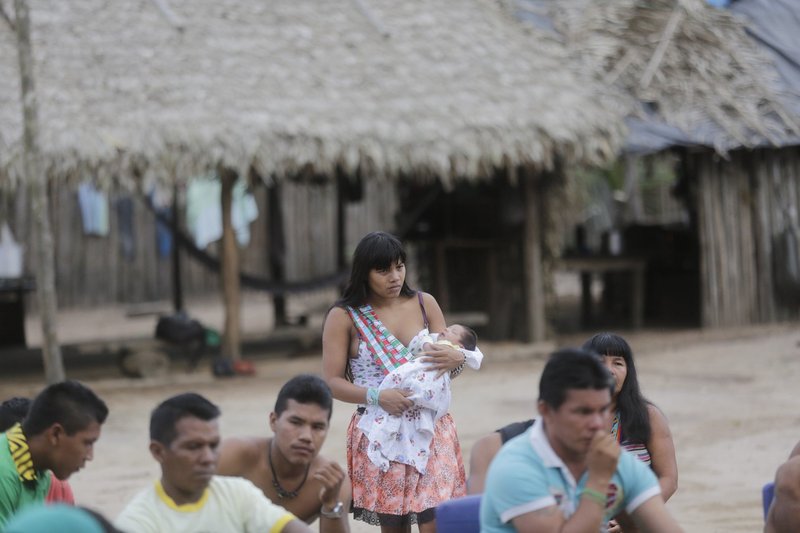 Members of the indigenous Ka'apor community in Brazil’s Alto Turiaçu reserve. Lunae Parracho  / Global Witness