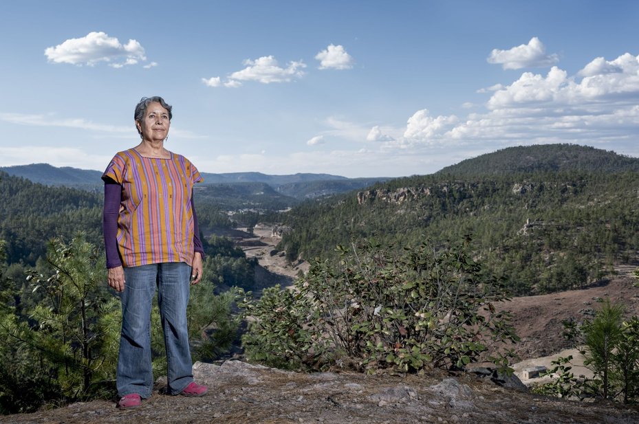 Isela González, the Chairperson of Alianza Sierra Madre