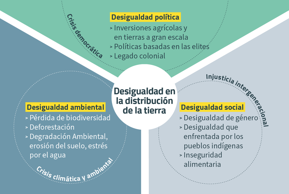 Spanish Defenders Report 22 - Land inequality diagram