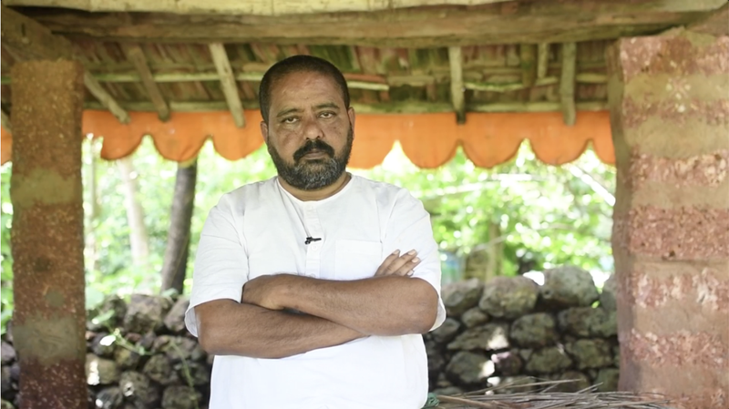 Environmentalist Mangesh Chavan, from the village of Juve just south of Ratnagiri town