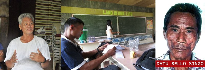 Emerito Samarca, Dionel Campos and Bello Sinzo, three murdered defenders from the Lumad Indigenous community in the Philippines